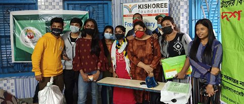 Number of poor women and girls do not use sanitary pad